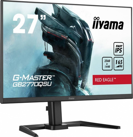 IIYAMA MONITOR 27 CALI GB2770QSU-B5 0.5MS,IPS,DP,HDMI,165HZ,HAS(150MM)