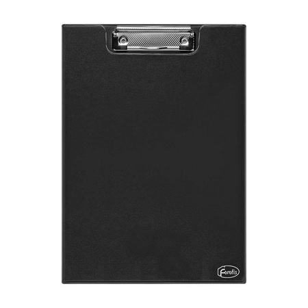 DESKA Z KLIPEM ZAMYKANA A4 FOROFIS 91243 CZARNA PVC