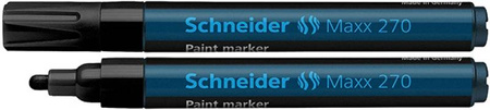 MARKER OLEJOWY SCHNEIDER MAXX 270 CZARNY OKRĄGŁA 1-3MM