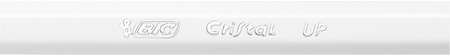 DŁUGOPIS BIC CRISTAL UP 949879 NIEBIESKI 1.2MM BIAŁA OBUDOWA