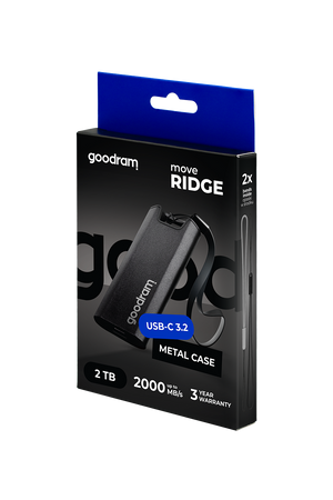 GOODRAM Dysk zewnętrzny SSD Move Ridge 2TB 2000/2000MB/s
