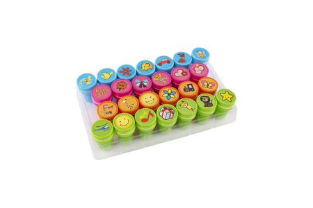 PIECZĄTKI DEKORACYJNE S'COOL SET EMOTIONY 26SZT