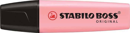 Zakreślacz STABILO BOSS 70/129 różowy pastel 2-5mm