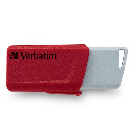 VERBATIM USB FLASH DISK, USB 3.0, 32GB, STORE N CLICK, MIX KOLORÓW, 49308, USB A, Z WYSUWANYM ZŁĄCZEM. 2 SZT