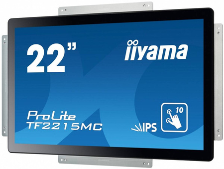 IIYAMA MONITOR 22 TF2215MC-B2 POJEMNOŚCIOWY 10PKT PIANKA IPS DP HDMI