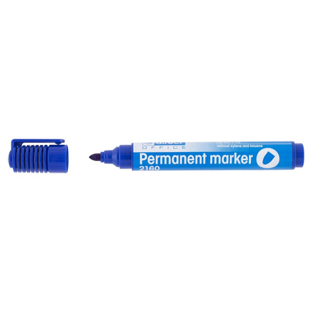 MARKER PERMANENTNY D.RECT 2160 NIEBIESKI OKRĄGŁA 1-3MM