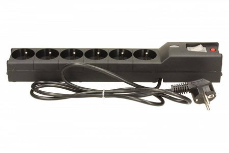 LESTAR LISTWA PRZECIWPRZEPIĘCIOWA LX 610, 1L, 1.5M, CZARNA