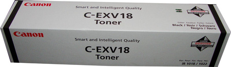 TONER ORYGINALNY CANON CEXV18 CF0386B002AA CZARNY 8400 STRON