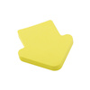 KARTECZKI SAMOPRZYLEPNE 75X75MM D.RECT STRZAŁKA ŻÓŁTE 100KART