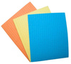 ŚCIERECZKA GĄBCZASTA OFFICE PRODUCTS MIX KOLORÓW 18X16CM 3 SZT