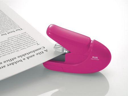 ZSZYWACZ PLUS STAPLE-FREE SL106-AB RÓŻOWY 5 KART