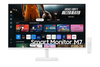 SAMSUNG MONITOR 32 CALE SMART M70D VA 3840X2160 UHD 16:9 2XHDMI 3XUSB 2.0 1XUSB-C (65W) 4MS 60HZ WIFI/BT GŁOŚNIKI PŁASKI BIAŁY 2YD2D