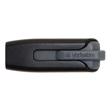 VERBATIM USB FLASH DISK, USB 3.0, 64GB, V3, STORE N GO, CZARNY, 49174, USB A, Z WYSUWANYM ZŁĄCZEM