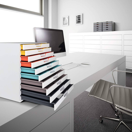 ZESTAW SZUFLAD A4 DURABLE VARICOLOR MIX 763027 WIELOKOLOROWY 242X22X330