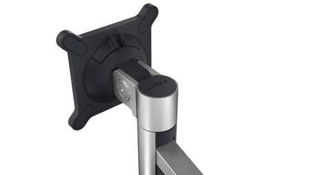 RAMIĘ NA 1 MONITOR STANOWISKO STACJONARNE DURABLE PRO 508323 SREBRNE