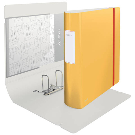 SEGREGATOR A4 LEITZ ACTIVE COSY 180° 82 MM 10380019 CIEPŁY ŻÓŁTY