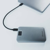 VERBATIM ZEWNĘTRZNY DYSK TWARDY, EXECUTIVE FINGERPRINT SECURE HDD, 2.5", USB 3.0 (3.2 GEN 1), 2TB, 53653, SZARY, SZYFROWANY Z CZYT