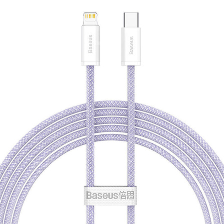 KABEL USB-C DO LIGHTNING BASEUS DYNAMIC 2 SERIES 20W 2M (FIOLETOWY)