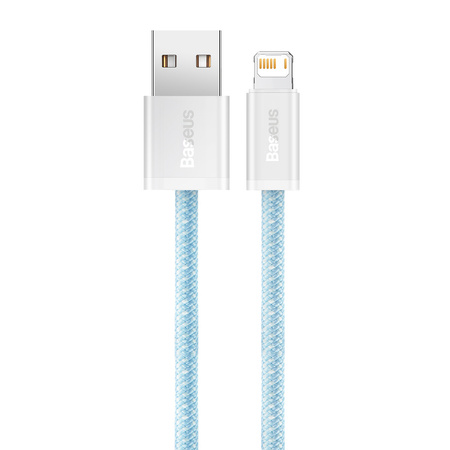KABEL USB DO LIGHTNING BASEUS DYNAMIC, 2.4A, 1M (NIEBIESKI)