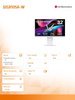 LG ELECTRONICS MONITOR 32G810SA-W