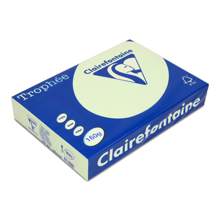 PAPIER KSERO KOLOR A4 TROPHEE JASNY ZIELONY 160G 250 ARK
