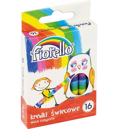 KREDKI ŚWIECOWE FIORELLO 170-1385 16KOL