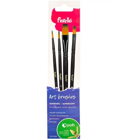 PĘDZLE FIORELLO GR-PA04 170-2770 NYLON 4SZT