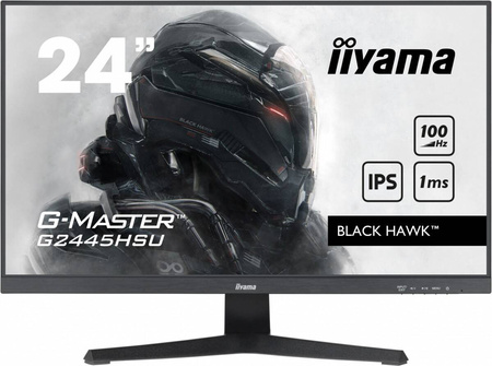 IIYAMA MONITOR 23.8 CALA G-MASTER G2445HSU-B1 IPS,FHD,100HZ,1MS,2XUSB,2X2W,FREESYNC