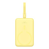 Powerbank magnetyczny Baseus Magnetic Mini 10000mAh, USB-C 20W MagSafe (żółty)