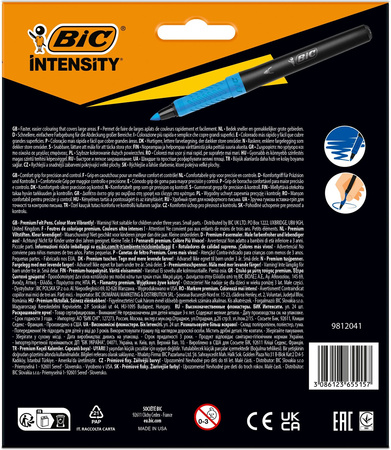 FLAMASTRY BIC INTENSITY PREMIUM 977892 MIX*24