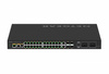 NETGEAR SWITCH GSM4230UP 24XGE POE++ 4XSFP