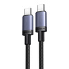 KABEL USB-C DO USB-C UGREEN L528, 100 W, 0.5M (SZARY)