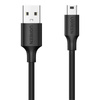 Kabel UGREEN US132 USB-A-mini USB 0.5m (czarny)