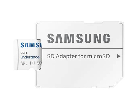 SAMSUNG KARTA PAMIĘCI MICROSD MB-MJ128KA/EU PRO ENDURANCE 128GB + ADAPTER
