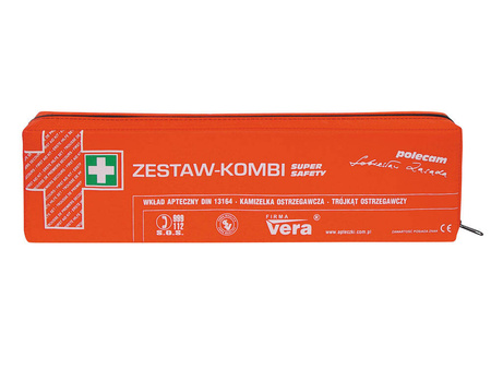 APTECZKA SAMOCHODOWA VERA SUPER SAFETY SASZETKA Z TKANINY WOODOODPORNEJ 