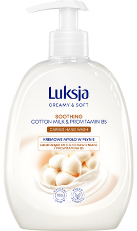 MYDŁO W PŁYNIE LUKSJA COTTON MILK & VITAMINS 500ML