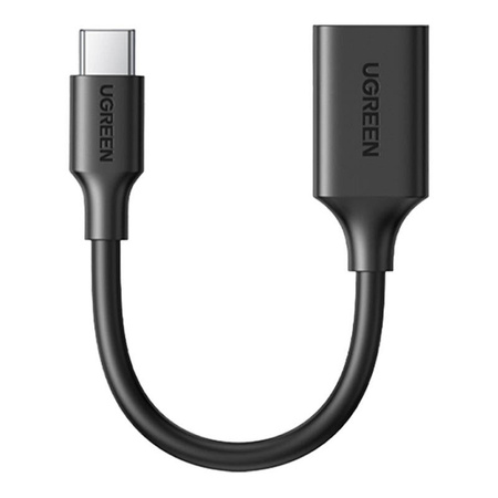 Adapter UGREEN USB-A-USB-C USB 3.0 OTG 15cm (czarny)