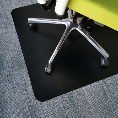 MATA POD KRZESŁO LEVIATAN 1200X900MM CZARNA