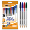 DŁUGOPIS JEDNORAZOWY BIC CRISTAL ORIGINAL 830865 MIX 1.0MM 10SZT