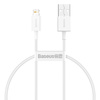 Kabel BASEUS Superior USB-A-Lightning 0.25m (biały)