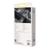 Ładowarka samochodowa Baseus Share Together z przedłużaczem, 3x USB, USB-C, 120W (szara)