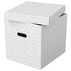 PUDŁO Z POKRYWĄ 320X315X365MM ESSELTE 628288 BIAŁY 3SZT