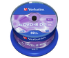 VERBATIM DVD+R DL, DOUBLE LAYER MATT SILVER, 43758, 8.5GB, 8X, SPINDLE, 50-PACK, 12CM, DO ARCHIWIZACJI DANYCH