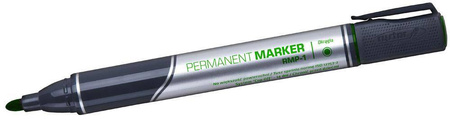 Marker permanentny RYSTOR RMP-1D 458-003 zielony okrągła k. 1.5mm
