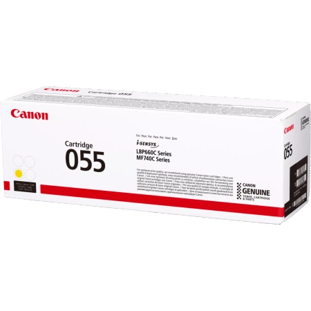 TONER ORYGINALNY CANON CRG055Y 3013C002 YELLOW 2100 STRON