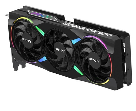 PNY Karta graficzna GeForce RTX5070 OC ARGB 3F 12GB 192-bit 672GB/s