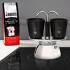 KAWIARKA BIALETTI - SET MINI EXPRESS INDUCTION 2TZ CZARNA + 2 FILIŻANKI