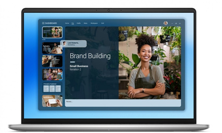 DELL LAPTOP DELL 16 DC16251 W11P C7-150U|16GB|512GB|INTEL GRAPHICS|FGRPR|WLAN + BT|16.0 2.5K|BCKLKB|4C|65W|3YPS PLATINUM SILVER