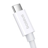 KABEL USB-C DO USB-C BASEUS SUPERIOR USB4, 240W, 1M (BIAŁY)