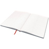 NOTATNIK B5 LEITZ COSY SOFT TOUCH 44820089 AKSAMITNY SZARY W KRATKĘ TWARDA OPRAWA 96 KARTEK